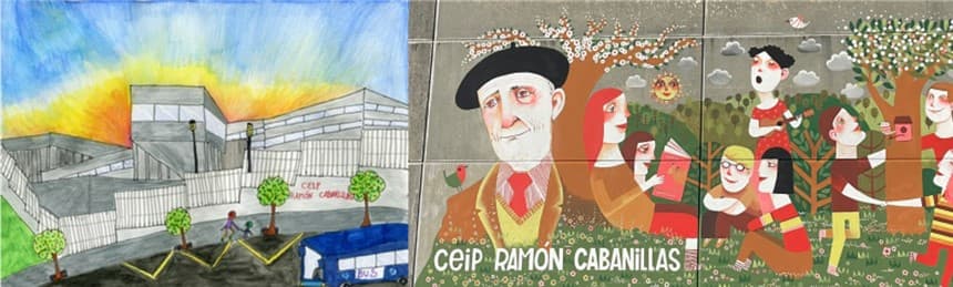 Schulbild Ramón Cabanillas
